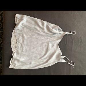 Forever 21 light blue silky tank
